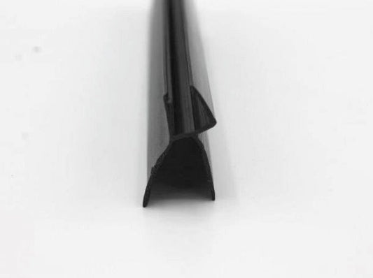 schwarze Dusch-Türdichtung mit langer Dichtlippe Art. Nr. 5103-B