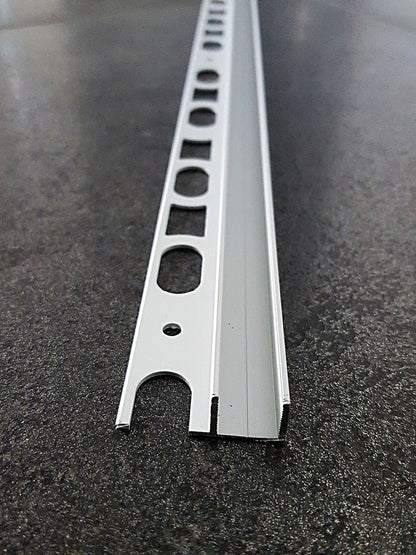 Fliesen-U-Winkelprofil, Aluminium silber matt; Typ PP-TGU12