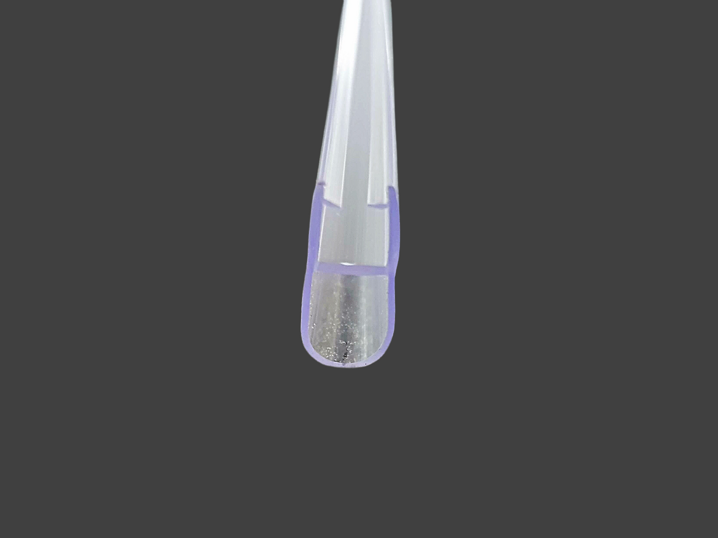 Balgdichtung für Duschtür mit 12 mm Ballon, für Lücken von 12 - 14 mm,  Art.Nr. 007A1